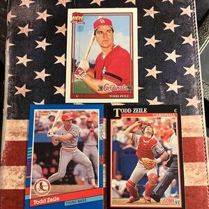 Todd Zeile Baseball Cards, 3